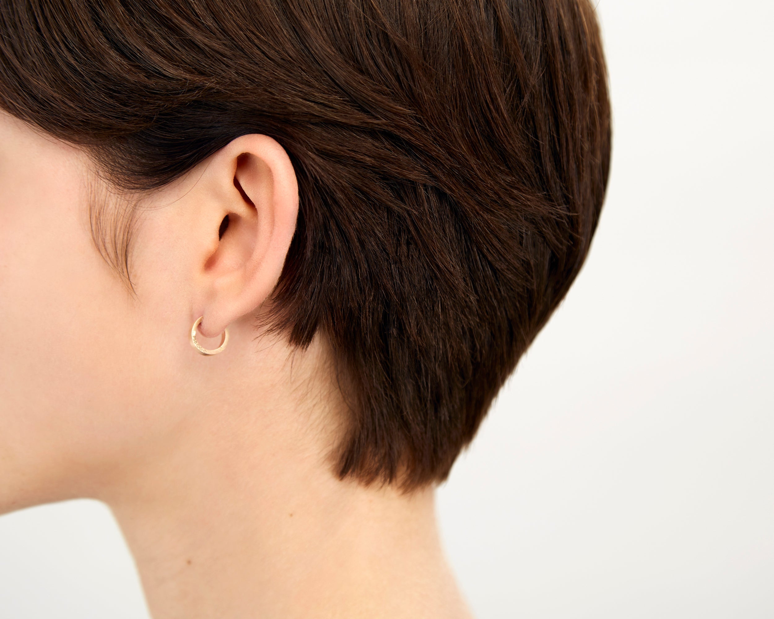 boucle d'oreille ruban la 2,5g