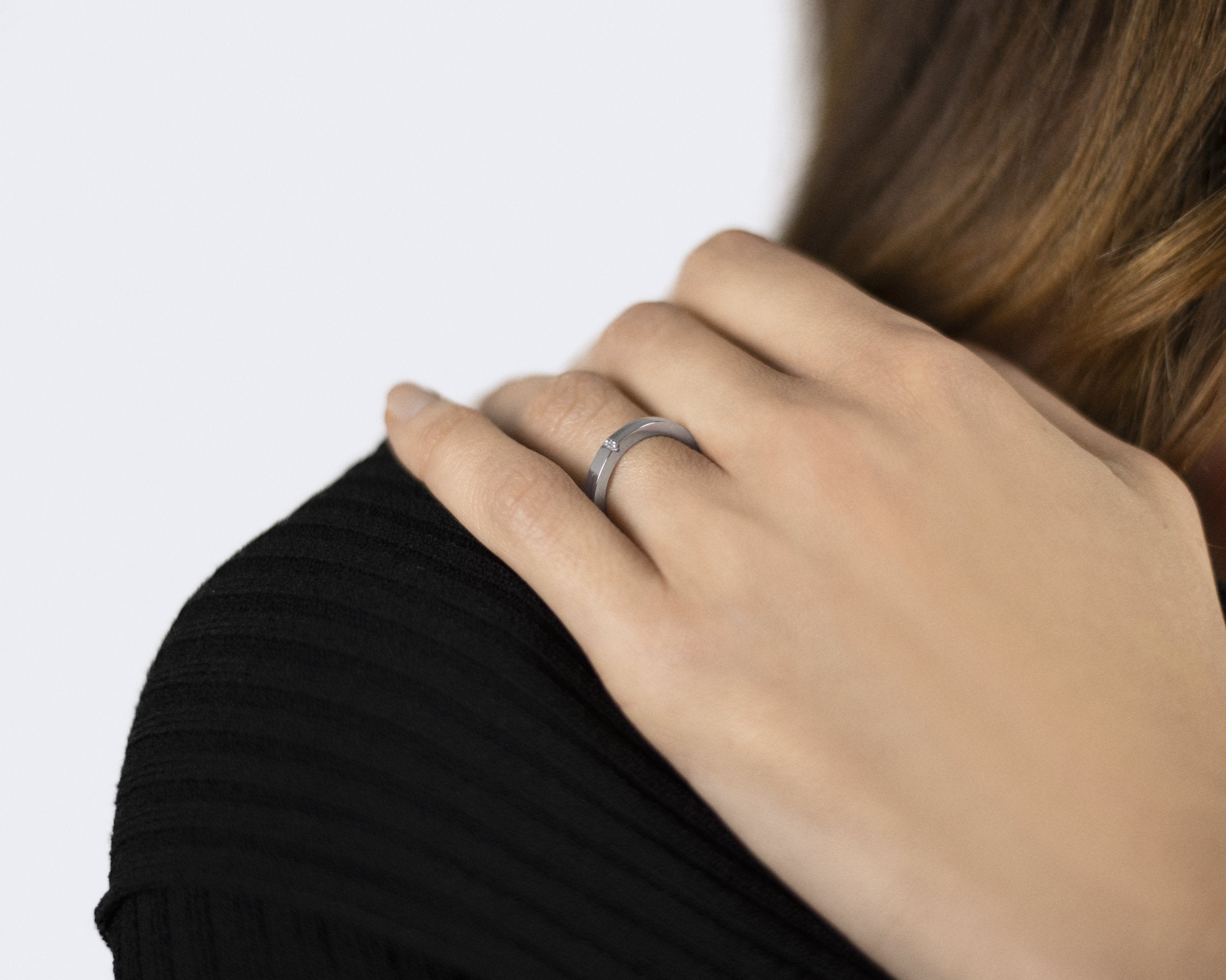 wedding ring ribbon 2mm 5g