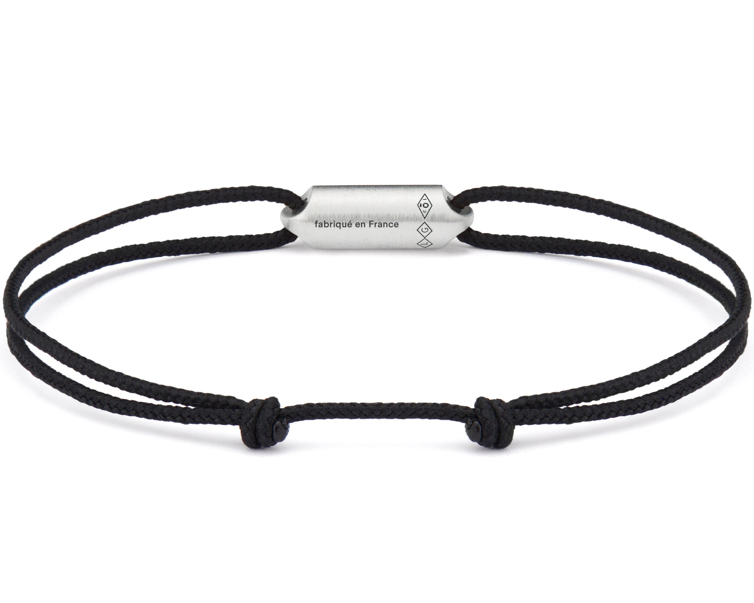 black cord bracelet segment the 3g