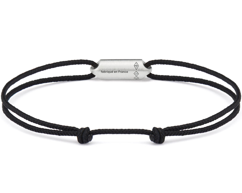 black cord bracelet segment the 3g