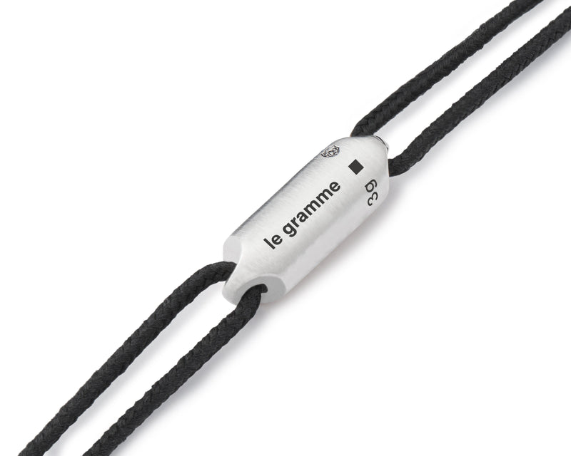 black cord bracelet segment the 3g