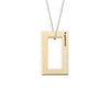 rectangle necklace 5.7g