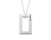 rectangle necklace 3.4g