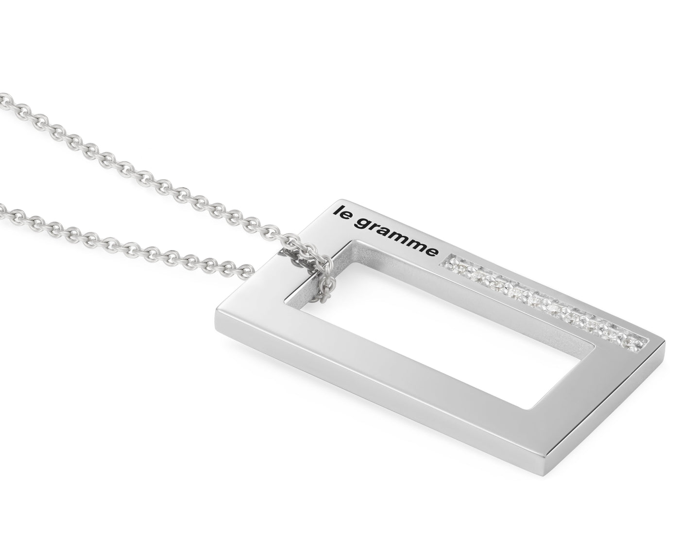 rectangle necklace 3.4g