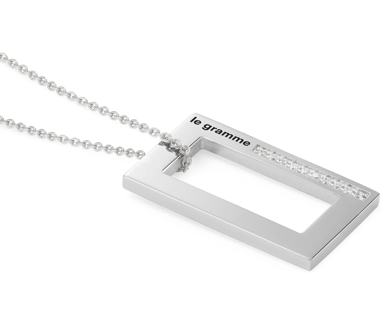 rectangle necklace 3.4g