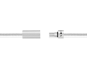 cable bracelet engraved with 7g