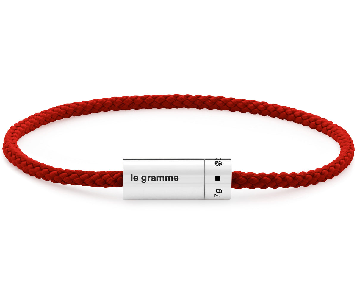 red nato cable bracelet the 7g