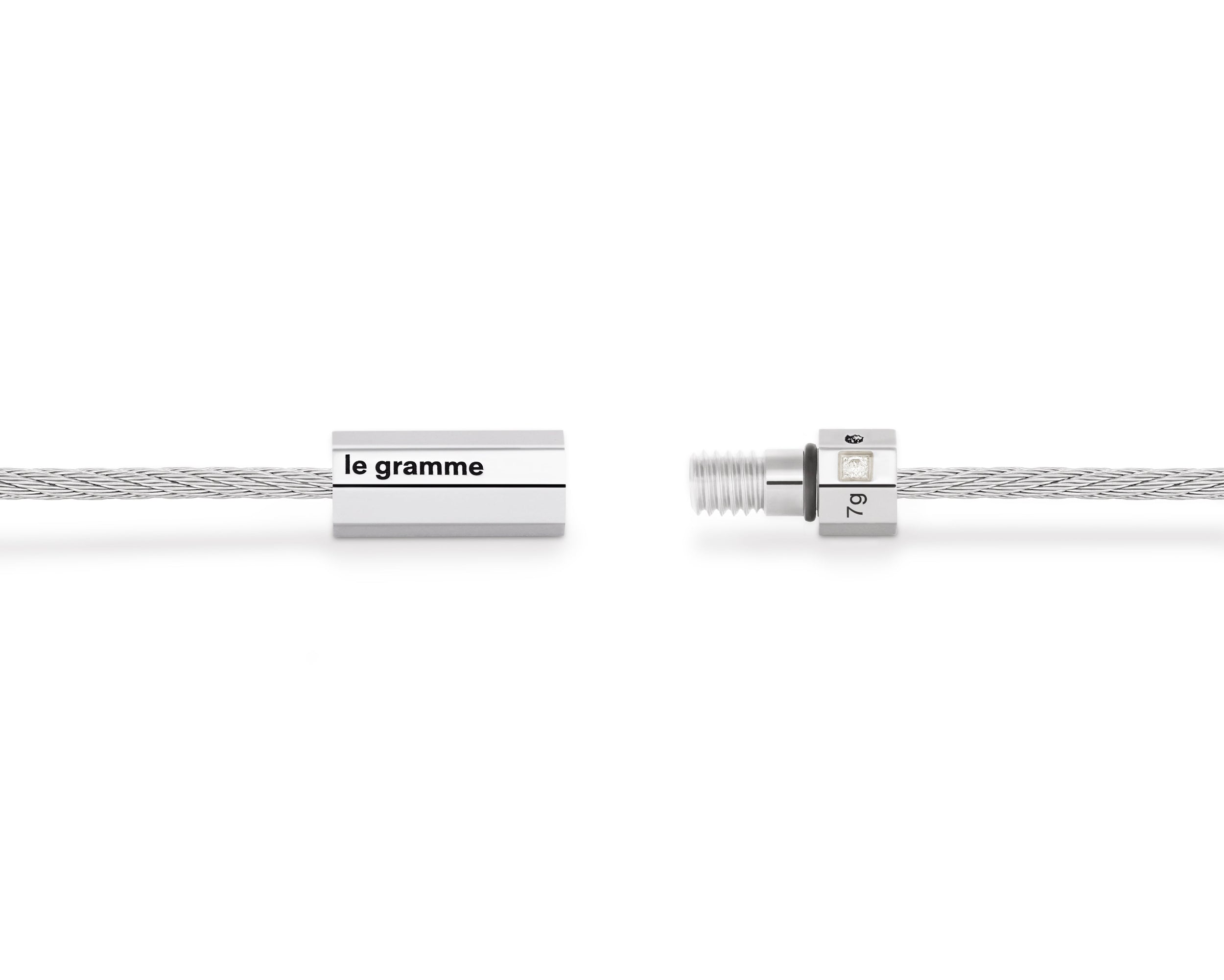 octagon cable bracelet 7g