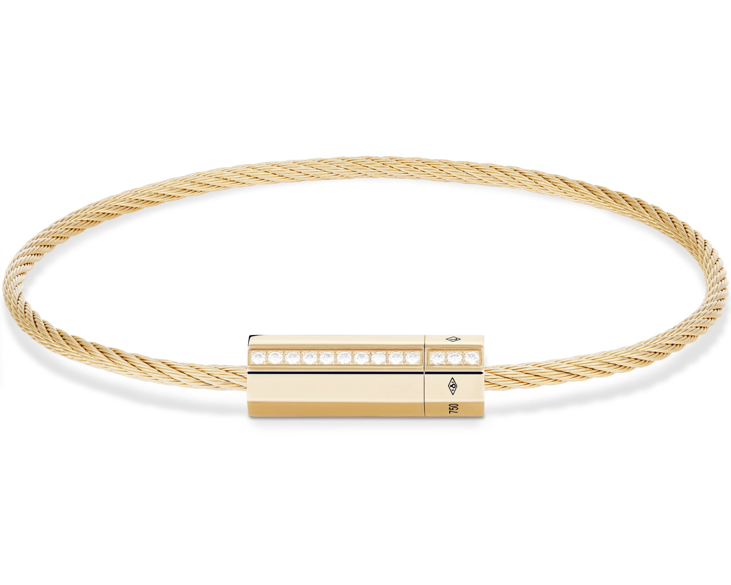 bracelet câble octogone le 10g