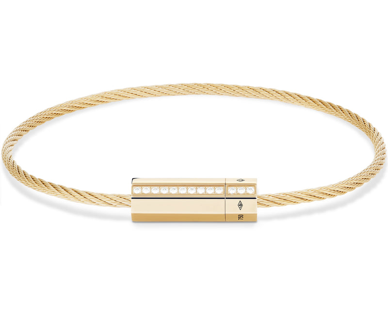bracelet câble octogone le 10g