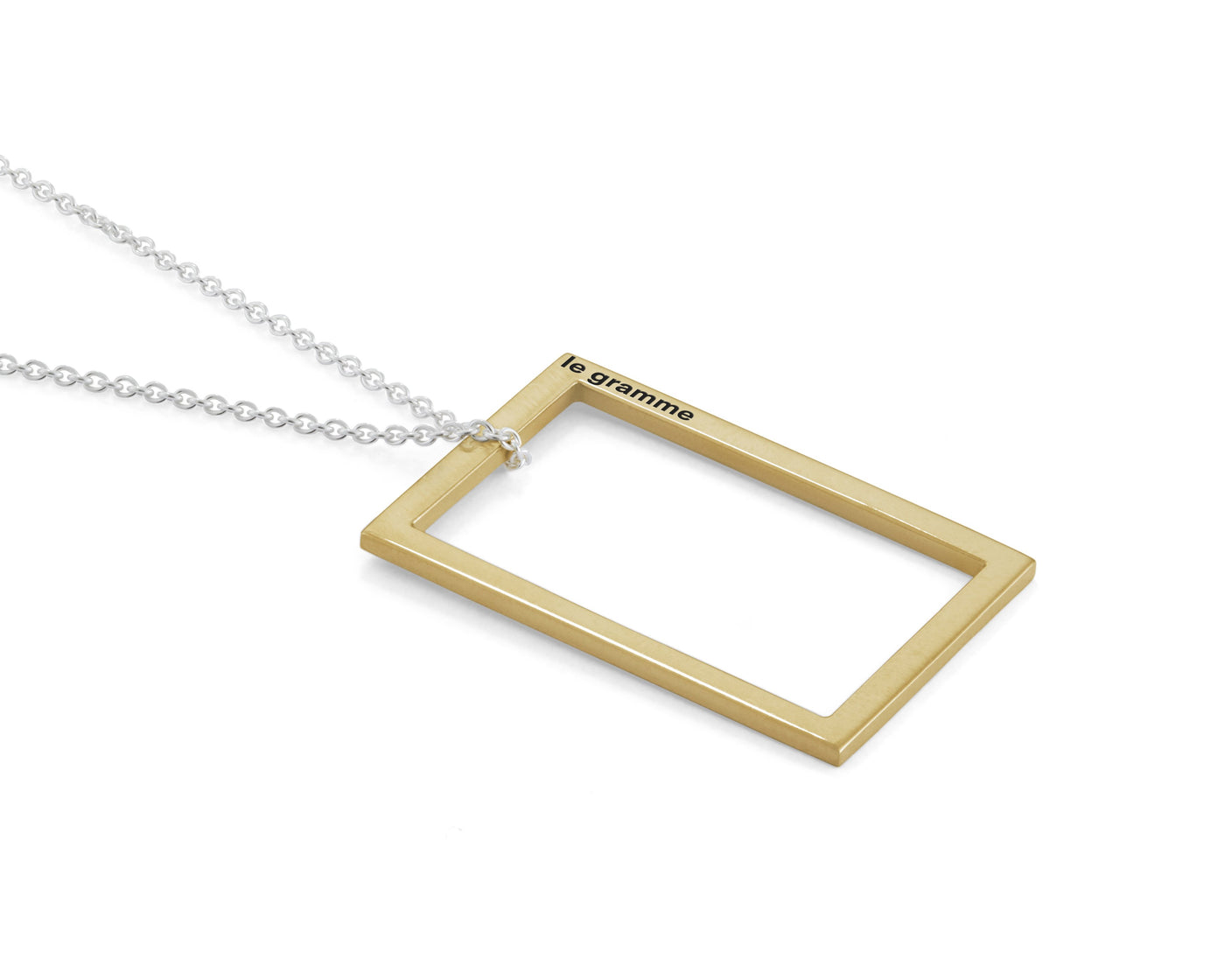 rectangle necklace 2.7g