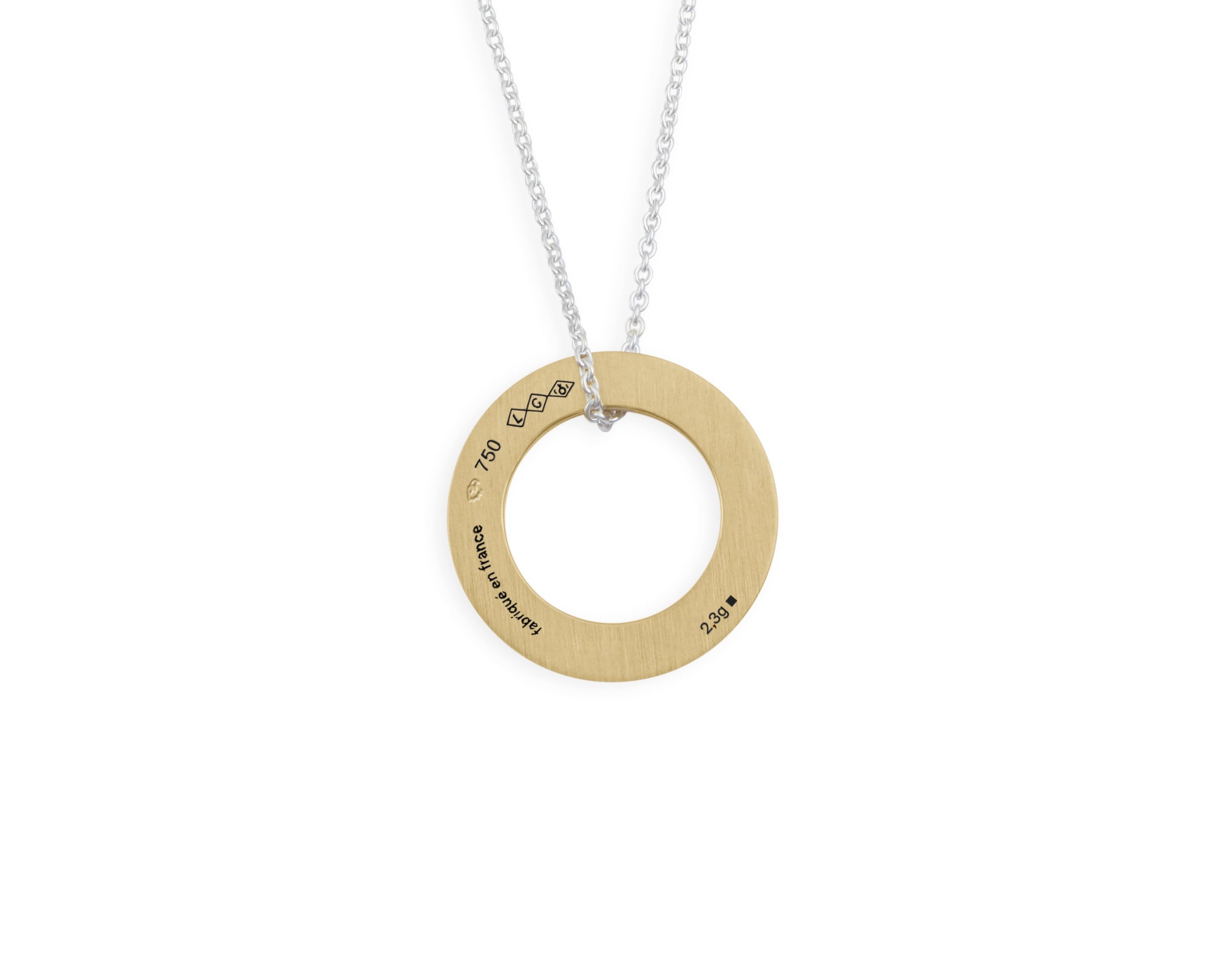 round necklace 2.3g