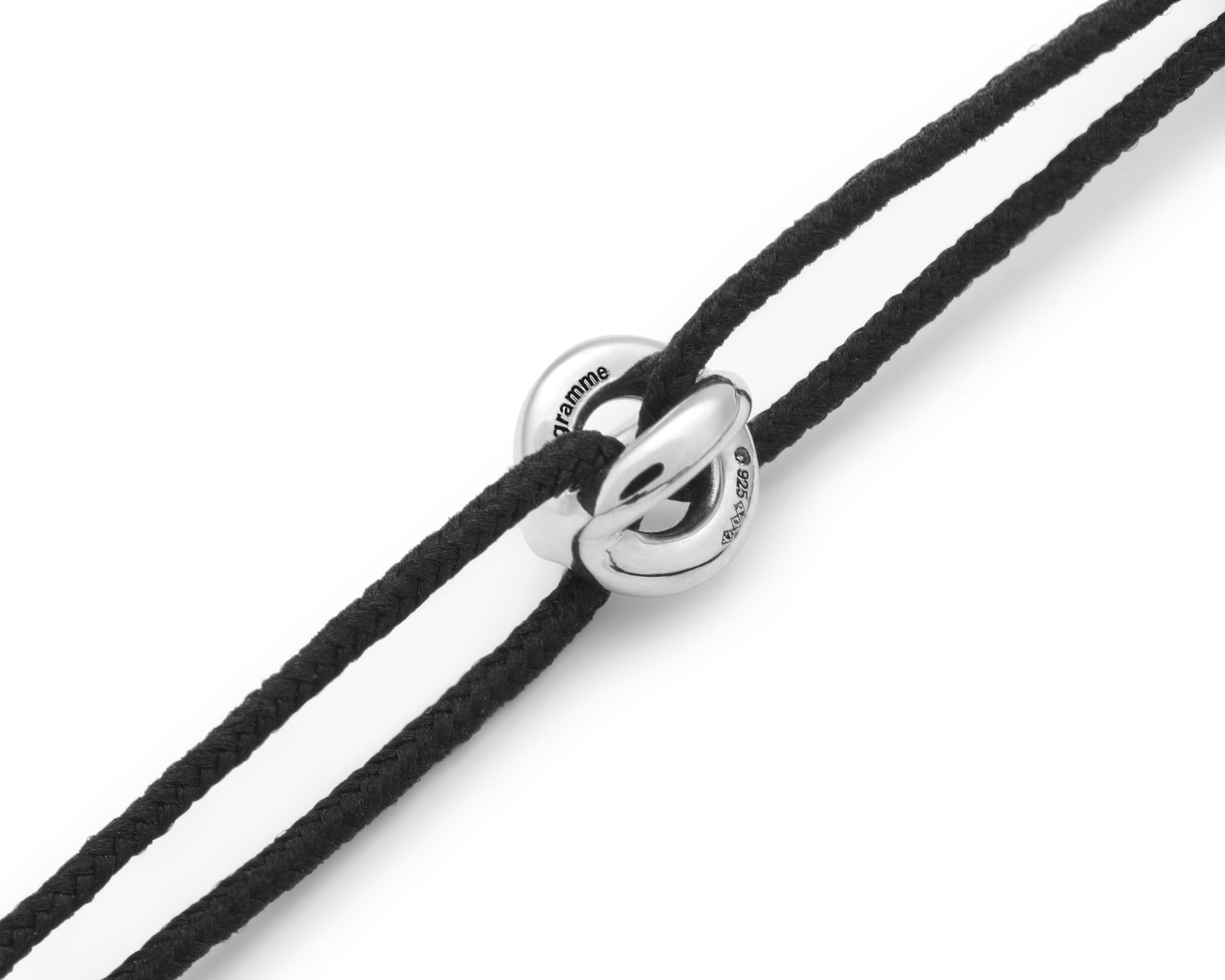 black interlaced cord 1g