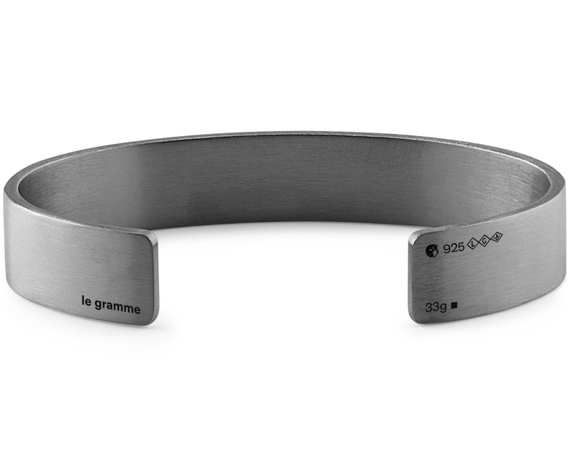 bracelet-ruban-argent-noir-925-33g-bijoux-pour-homme